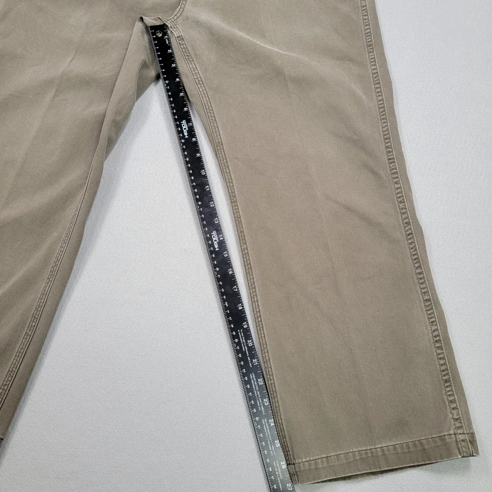 Men's Carhartt Relaxed Fit Work Pants, Brown, Size 38x30,‎ Pre-Owned